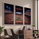 Texas Stadium Night Game Wall Art Canvas Print – Vibrant