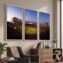 Iowa Hawkeyes Kinnick Stadium Wall Art Canvas Print, Framed