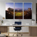 Iowa Hawkeyes Kinnick Stadium Wall Art Canvas Print, Framed