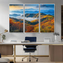 Autumn Mountains Wall Art, Vibrant Fall Foliage Landscape by MyGreatCanvas | Canvas Wall Art Prints | Photo Prints & Wall Decor