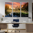 Yosemite Valley Wall Art, El Capitan Sunset Canvas Print, by MyGreatCanvas | Canvas Wall Art Prints | Photo Prints & Wall Decor
