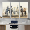 Wild Horses Wall Art Canvas Print, Framed Running Horses Art by MyGreatCanvas | Canvas Wall Art Prints | Photo Prints & Wall Decor