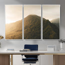 Mountain Wall Art – Framed Sunset Landscape Canvas Artwork, by MyGreatCanvas | Canvas Wall Art Prints | Photo Prints & Wall Decor