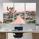 Joshua Tree Park Wall Art Canvas Print – Framed Desert Road by MyGreatCanvas | Canvas Wall Art Prints | Photo Prints & Wall Decor