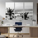Tropical Coastline Wall Art Canvas Print – Framed Palm Trees by MyGreatCanvas | Canvas Wall Art Prints | Photo Prints & Wall Decor