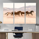 Wild Horse Wall Art Canvas Print – Framed Rustic Western Art by MyGreatCanvas | Canvas Wall Art Prints | Photo Prints & Wall Decor