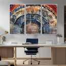 Tree Rings Wall Art Canvas Print – Framed Petrified Wood by MyGreatCanvas | Canvas Wall Art Prints | Photo Prints & Wall Decor