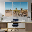 Joshua Tree Wall Art Canvas Print – Framed Desert Landscape