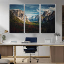 Yosemite National Park Wall Art Canvas Print – Framed