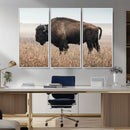 American Bison Wall Art Canvas Print – Majestic Buffalo