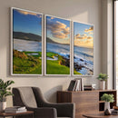 Pebble Beach Golf Links Wall Art Canvas Print – Iconic