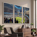 Chicago Dome Stadium Wall Art Canvas Print – Framed Modern