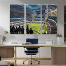 Chicago Dome Stadium Wall Art Canvas Print – Framed Modern