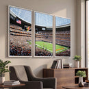 Chicago Bears Soldiers Field Wall Art Canvas Print – Framed