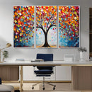 Vibrant Tree of Life Canvas Wall Art – Colorful Abstract by MyGreatCanvas | Canvas Wall Art Prints | Photo Prints & Wall Decor