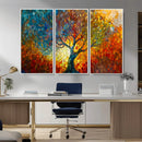 Yggdrasil Tree of Life Mosaic Stained Glass Wall Art, Tree by MyGreatCanvas | Canvas Wall Art Prints | Photo Prints & Wall Decor