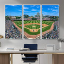 Wrigley Field Baseball Stadium Canvas Wall Art – Packed by MyGreatCanvas | Canvas Wall Art Prints | Photo Prints & Wall Decor