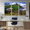 California Pebble Beach Golf Links Wall Art Canvas Print – by MyGreatCanvas | Canvas Wall Art Prints | Photo Prints & Wall Decor