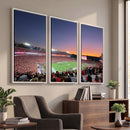 Dooley Stadium Wall Art, Sports Arena Canvas Print, Dooley
