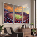 Dooley Stadium Wall Art, Sports Arena Canvas Print, Dooley