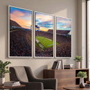 Jordan-Hare Stadium Wall Art Canvas Print, Football Stadium