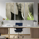 Wild Elephant Wall Art Canvas Print by MyGreatCanvas | Canvas Wall Art Prints | Photo Prints & Wall Decor