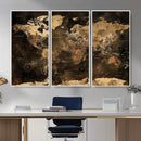 World Map Canvas Print, Modern Decorative Framed Map Artwork by MyGreatCanvas | Canvas Wall Art Prints | Photo Prints & Wall Decor