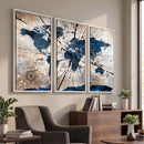 Rustic World Map Canvas Print – Framed Wall Art for Couples,
