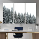 Misty Mountain Forest Canvas Print, Foggy Pine Trees Nature by MyGreatCanvas | Canvas Wall Art Prints | Photo Prints & Wall Decor