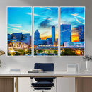 Atlanta Skyline Wall Art Canvas Print, Atlanta Downtown by MyGreatCanvas | Canvas Wall Art Prints | Photo Prints & Wall Decor