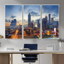 Atlanta Skyline Wall Art Canvas Print, Atlanta Downtown by MyGreatCanvas | Canvas Wall Art Prints | Photo Prints & Wall Decor