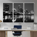 Austin Skyline Wall Art Canvas Print, Austin Downtown Night by MyGreatCanvas | Canvas Wall Art Prints | Photo Prints & Wall Decor