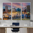 Baltimore Skyline Wall Art Canvas Print, Baltimore Downtown by MyGreatCanvas | Canvas Wall Art Prints | Photo Prints & Wall Decor
