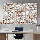 Abstract Longhorn Herd Wall Art Canvas Print - Abstract by MyGreatCanvas | Canvas Wall Art Prints | Photo Prints & Wall Decor