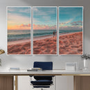 Pastel Beach Wall Art Canvas Print – Soft Coastal by MyGreatCanvas | Canvas Wall Art Prints | Photo Prints & Wall Decor