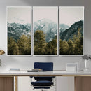 Mountain Forest Wall Art Canvas Print, Alpine Landscape by MyGreatCanvas | Canvas Wall Art Prints | Photo Prints & Wall Decor