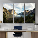 Yosemite Valley Mountain Wall Art Canvas Print, Granite by MyGreatCanvas | Canvas Wall Art Prints | Photo Prints & Wall Decor