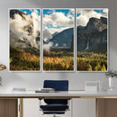 Yosemite Valley River Wall Art Canvas Print by MyGreatCanvas | Canvas Wall Art Prints | Photo Prints & Wall Decor