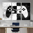 Abstract Gaming Controller Wall Art Canvas Print by MyGreatCanvas | Canvas Wall Art Prints | Photo Prints & Wall Decor
