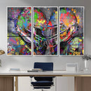 Graffiti Football Helmets Wall Art Canvas Print, Urban by MyGreatCanvas | Canvas Wall Art Prints | Photo Prints & Wall Decor