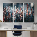 Winter Heather Wall Art Canvas Print, Frosted Floral Nature by MyGreatCanvas | Canvas Wall Art Prints | Photo Prints & Wall Decor