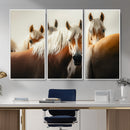 Wild Horse Herd Wall Art Canvas Print, Natural Horse by MyGreatCanvas | Canvas Wall Art Prints | Photo Prints & Wall Decor