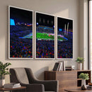 Ole Miss Rebels Vaught Hemingway Stadium Wall Art Canvas