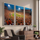 Clemson Tigers Memorial Stadium Wall Art Canvas Print