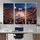 Oklahoma Memorial Stadium Wall Art Canvas Print – Oklahoma