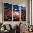 Oklahoma Memorial Stadium Wall Art Canvas Print – Oklahoma