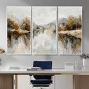 Abstract Landscape Wall Art Canvas Print, Modern Lake by MyGreatCanvas | Canvas Wall Art Prints | Photo Prints & Wall Decor