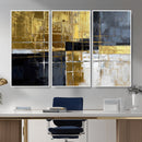 Gold Navy Abstract Wall Art Canvas Print, Modern Luxury by MyGreatCanvas | Canvas Wall Art Prints | Photo Prints & Wall Decor