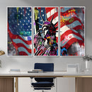 USA Statue of Liberty Graffiti Street Art Wall Art Canvas by MyGreatCanvas | Canvas Wall Art Prints | Photo Prints & Wall Decor