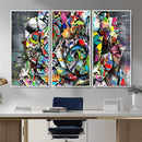 Abstract Graffiti Collage Street Art Wall Art Canvas Print by MyGreatCanvas | Canvas Wall Art Prints | Photo Prints & Wall Decor